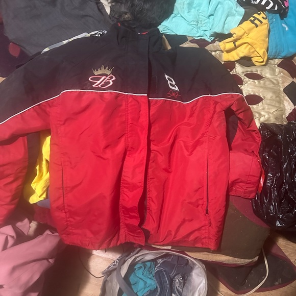 Winners Circle Red Dale Earnhardt Jr Budweiser #8 Jacket Size medium unisex - Picture 7 of 8